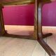 Rosewood dining table has 2 lengths Baumann Scandinavian style M-belfabrik