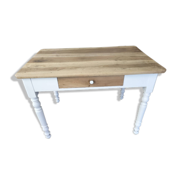 Table de ferme en bois massif