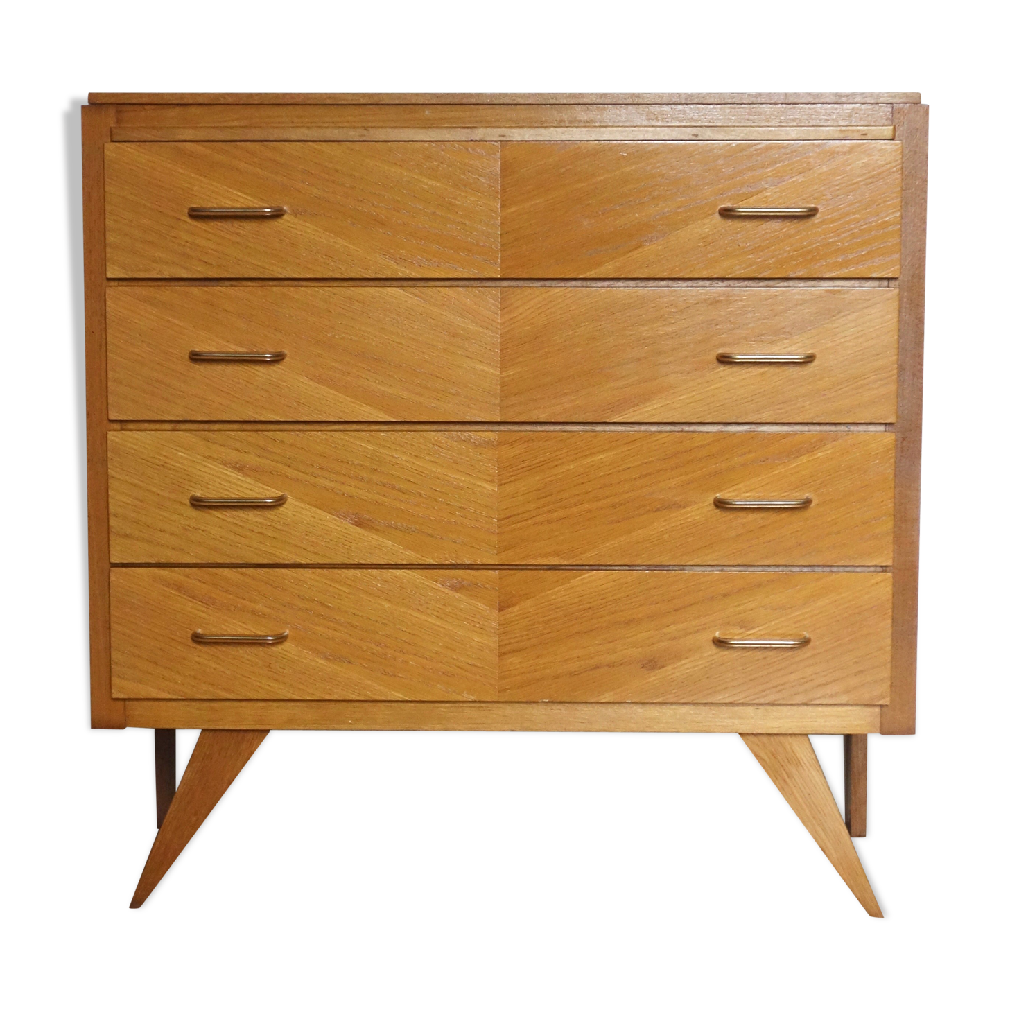 Dresser with compass feet of the 1950s