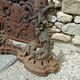 Superb Louis XV Bronze Fireplace Front with Roses 46cm / 114-150cm - 14