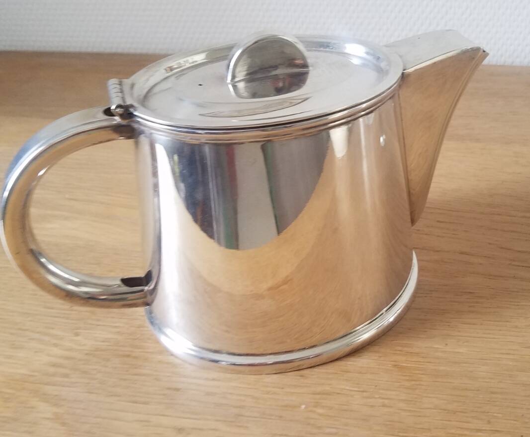 English silver-plated teapot Elkington & CO 19th century