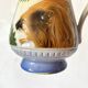 Art Deco pitchers in assorted barbotine lion Poët Laval