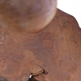 Japanese Showa Period Bamboo and Elm wood Coffee Table, 1960s