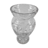 Vase en cristal taillé des années 1950