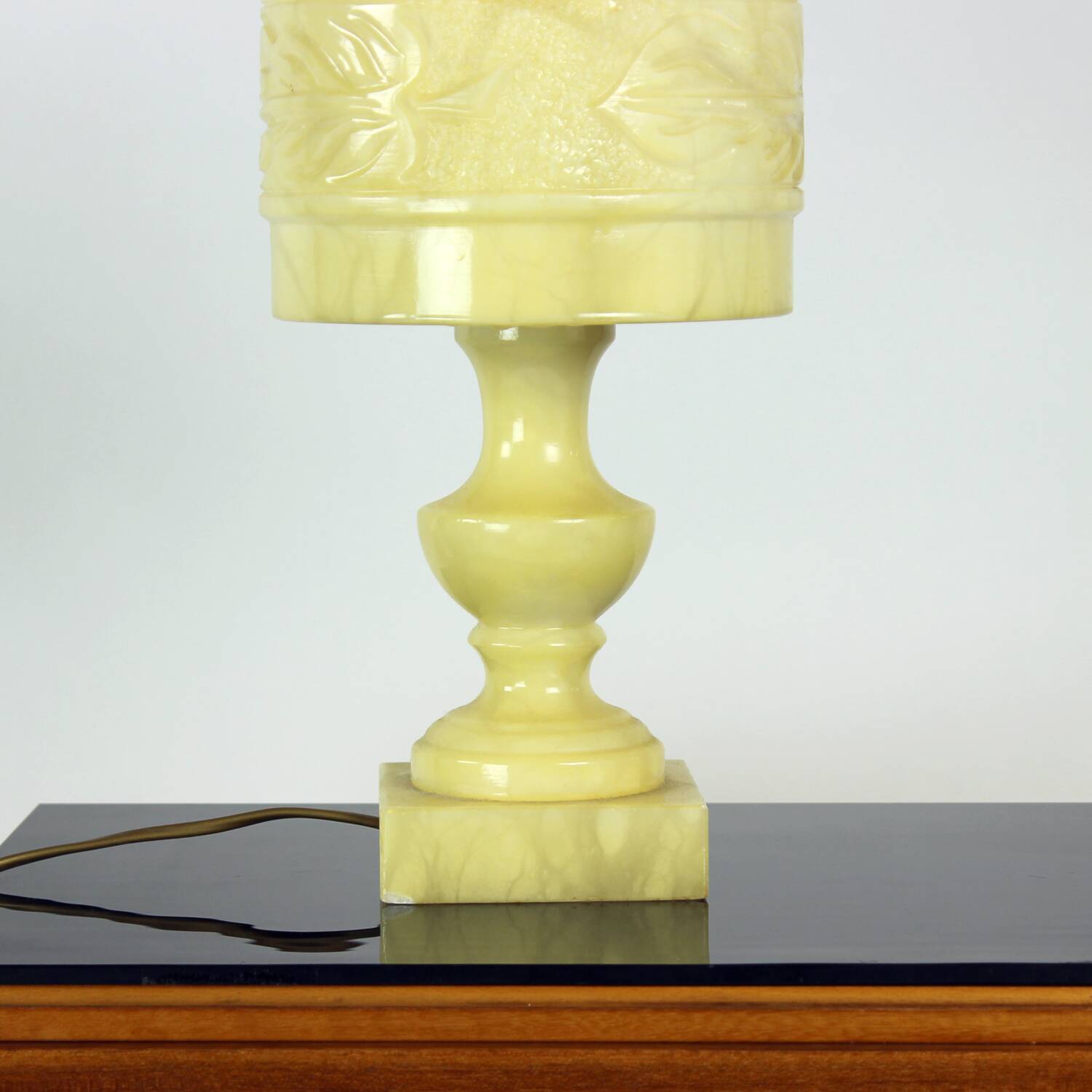 Unique Marble Table Lamp, Norway 1970s