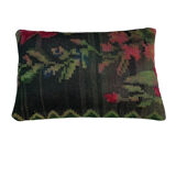 Vintage turkish kilim cushion cover 30x50cm