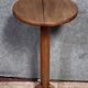 Empire period pedestal table in solid wood and gilt bronze