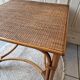 Rattan coffee table