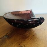 Empty shell pocket in Murano glass, Italy 1960