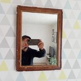 Antique 19th century mirror 38*28 cm