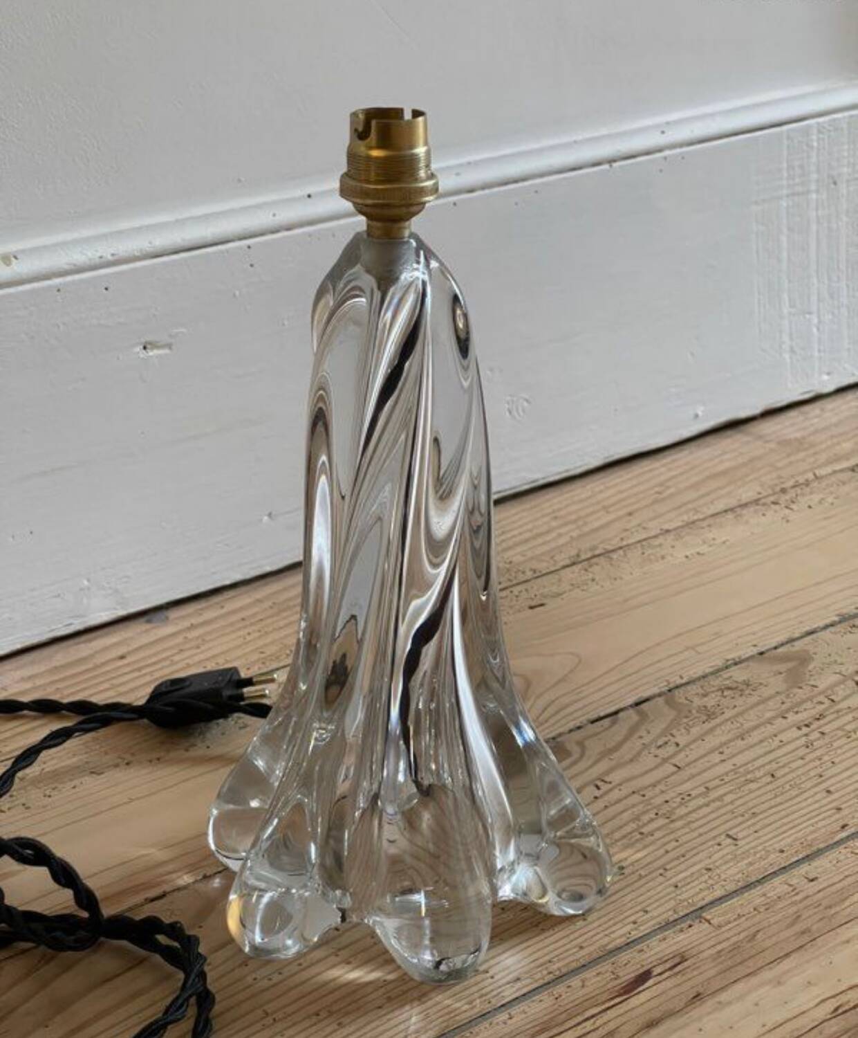 Vannes crystal art deco lamp