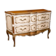 1950s Italian commodity in painted and gilded wood