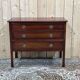 1950s English chest of drawers in mahogany