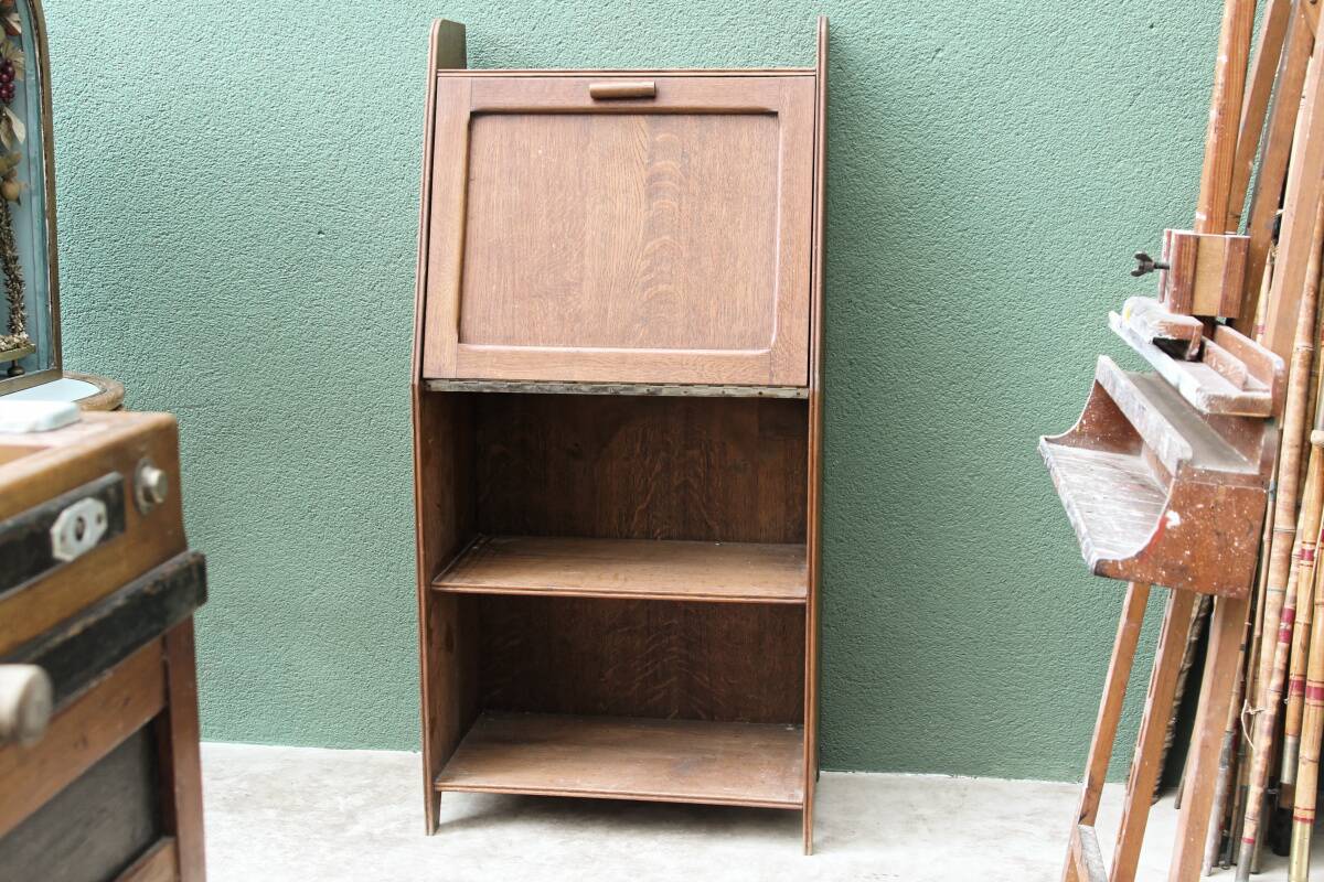Oak secretary desk from the 1950s, reconstruction period