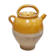 Pot gargoulette ancienne en terre cuite vernissée