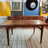 Table a manger en teck , Johannes Andersen pour Uldum
