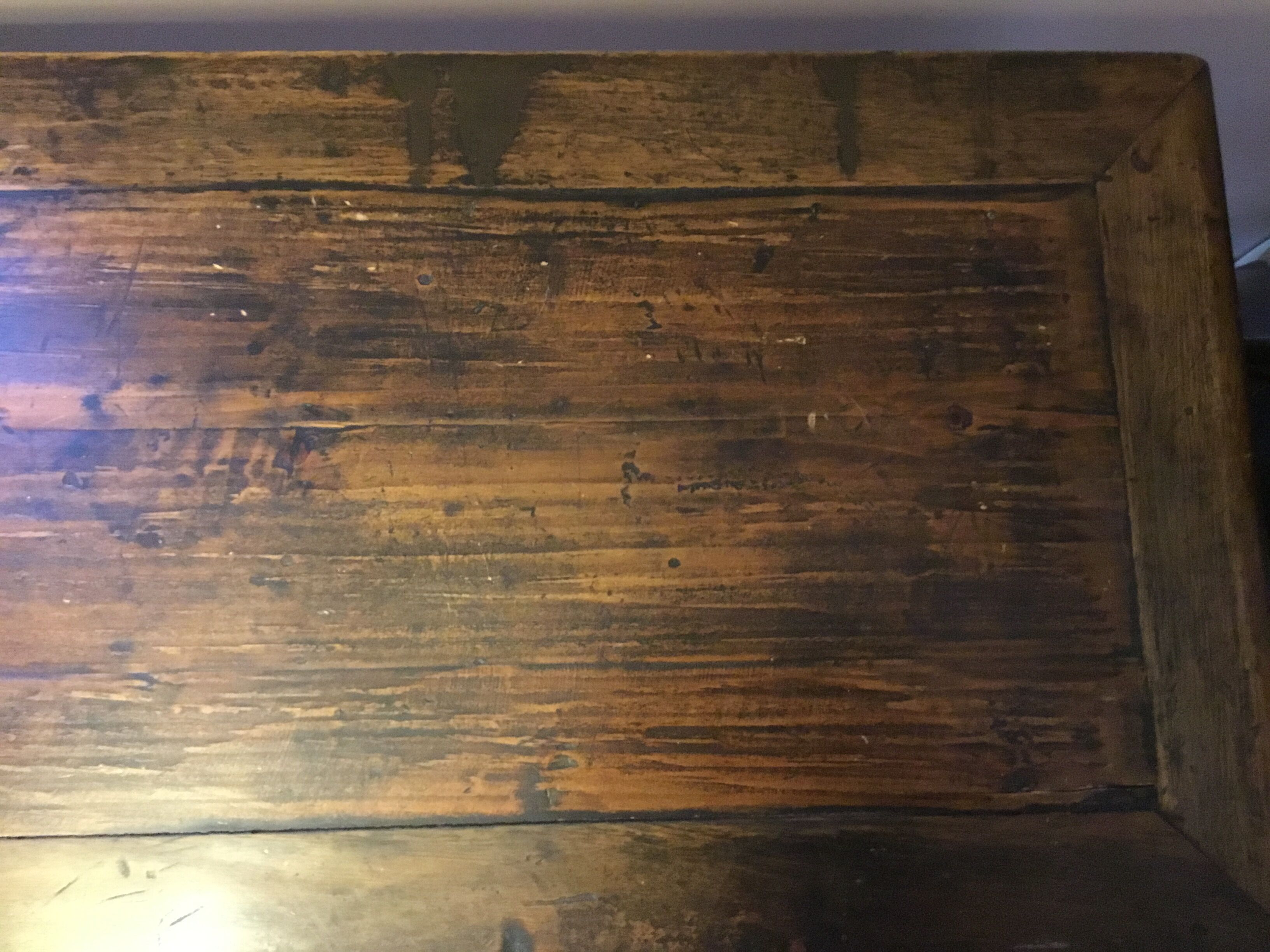 Ancient Chinese elm console