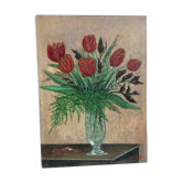 Tableau huile ancien