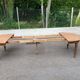 Table de salle à manger ronde extensible signée Jansen Paris 1930