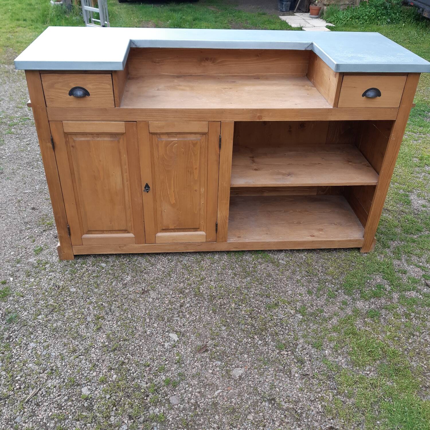 Zinc counter bar 180X60