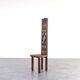Spanish High Back Chair from Ormecasa with Jesus and Apostles, 1970s.