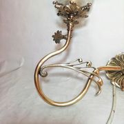 Applique en bronze et le verre art déco  années 1930