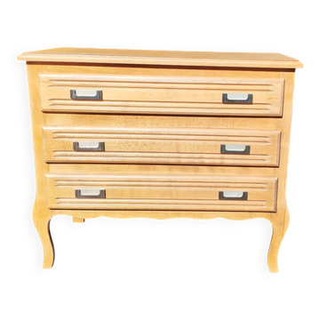 Commode vintage en chêne, rénovée.