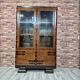 Art Deco Display Cabinet in Caucasian Walnut, Macassar Ebony and Oak, c. 19