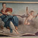 Trumeau Painted wood Early 19th century