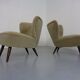 Set of German Organic Club Chairs, 1950s
