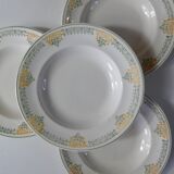 Terre de fer 4 assiettes creuses savigny