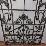 Art Deco cast iron grid