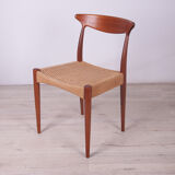 Danish Dining Chairs by Arne Hovmand-Olsen for Mogens Kold, 1960s, Set of 4