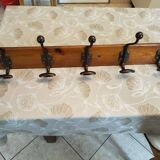 Old coat rack with 5 hooks