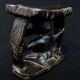 Former neck support ethnic Luba Democratic Republic of Congo