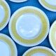 Assiettes à dessert, années 50-60