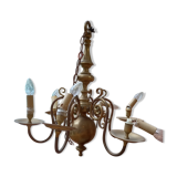Old Dutch 6-pointed chandelier