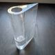 Vase en plexiglas Guzzini – Design italien vintage – Années 70