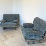 Fauteuil Grand Post Moderne des années 1980