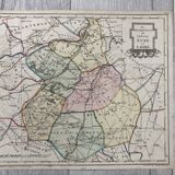 Old map Eure et Loire