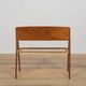 Mid Century Teak and Rattan Console Table by Søren Rasmussen, United Knigdo