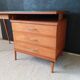 Bureau vintage aux pieds compas vers 1950