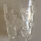 Lalique crystal vase with grape decoration Malaga 1937
