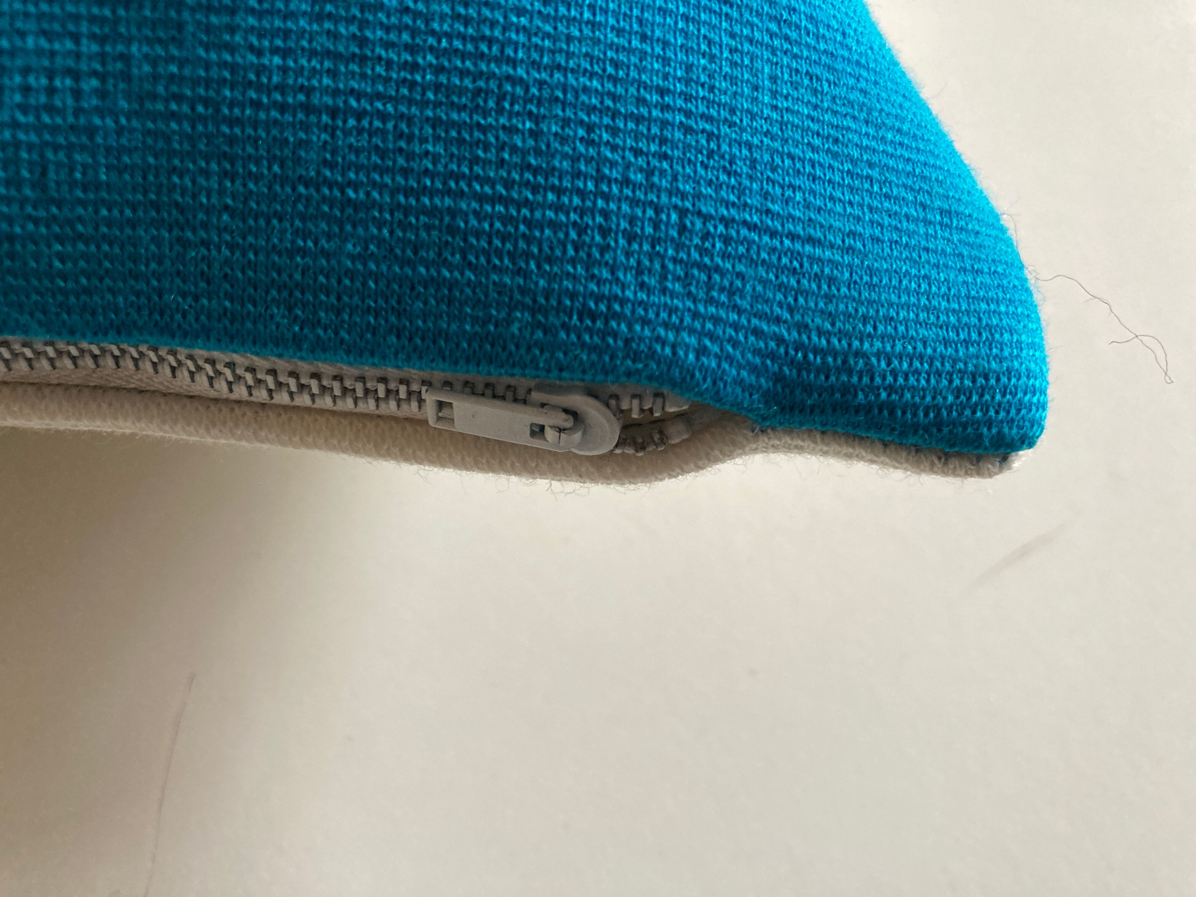 Racine space age 1960 wool jersey cushion on both sides