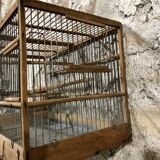 Old wood bird cage