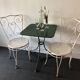 Old bistro table