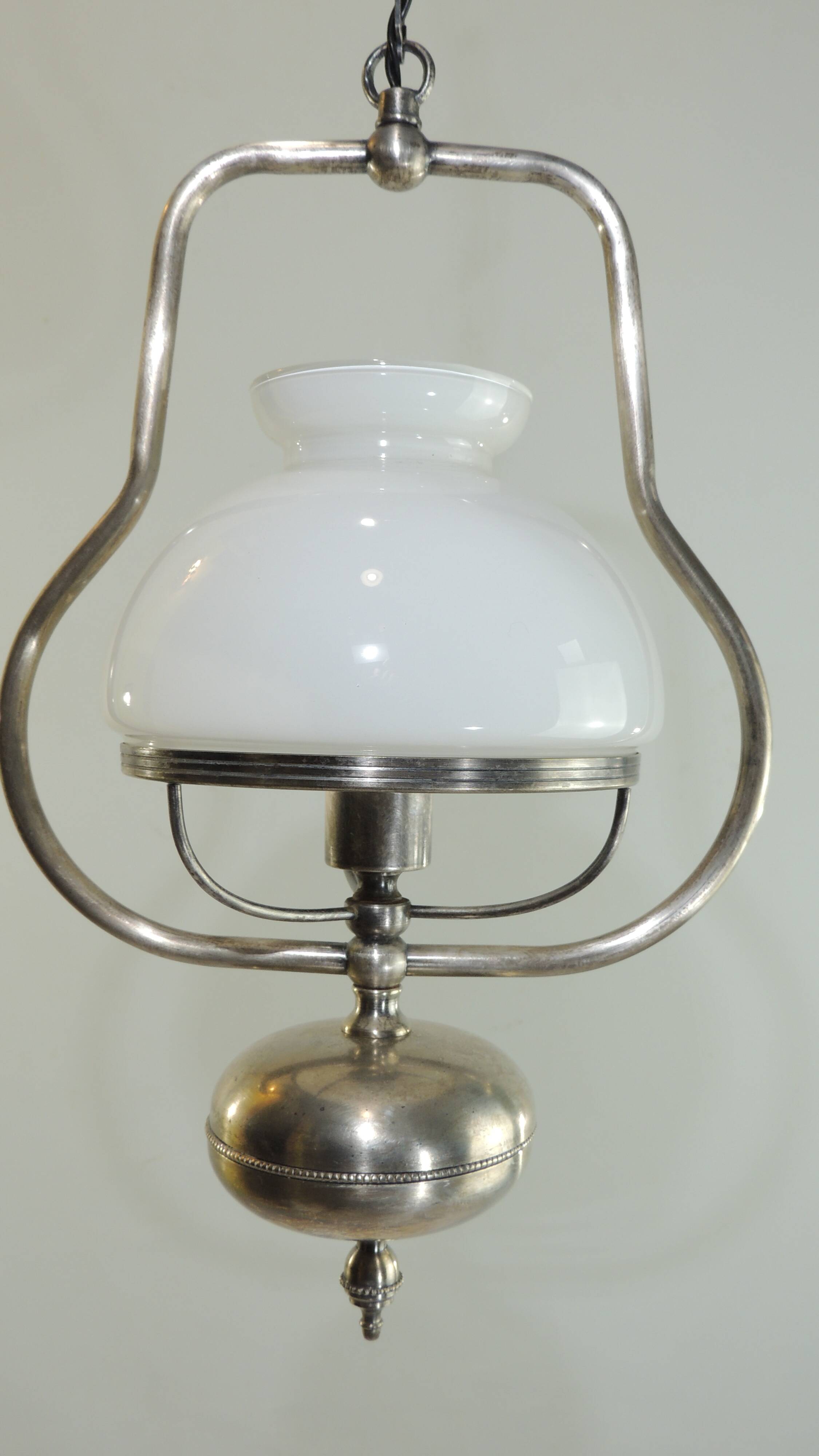 Opaline/vintage pendant light