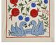 Vintage Turkish rug hand-knotted 50x92cm