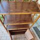 Rattan and canning furniture with vintage shelves