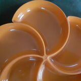 Appetizer tray year 1970 orange